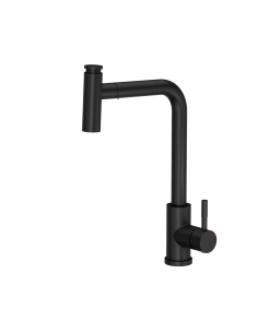 MERYL steel kitchen faucet with pull-out spout and shower...
