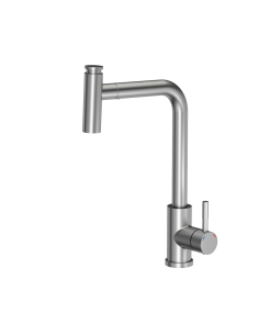 MERYL steel kitchen faucet with pull-out spout and shower...