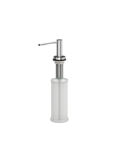 JUDY Round liquid dispenser / chrome