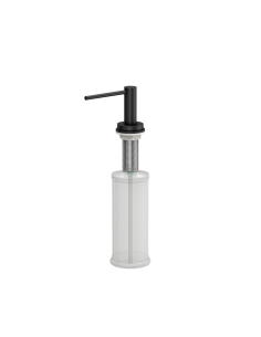 JUDY Round liquid dispenser / pure carbon