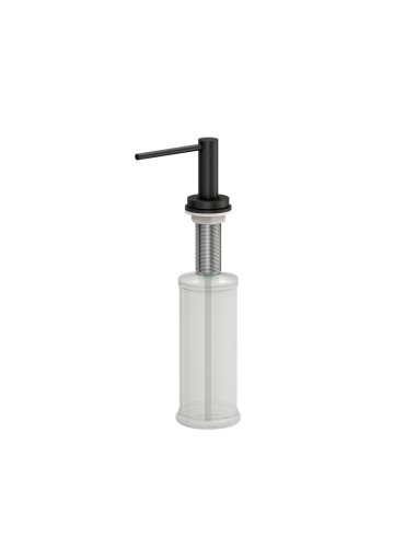 JUDY Round liquid dispenser / pure carbon