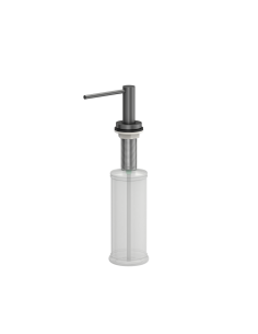 JUDY Round liquid dispenser / graphite metal