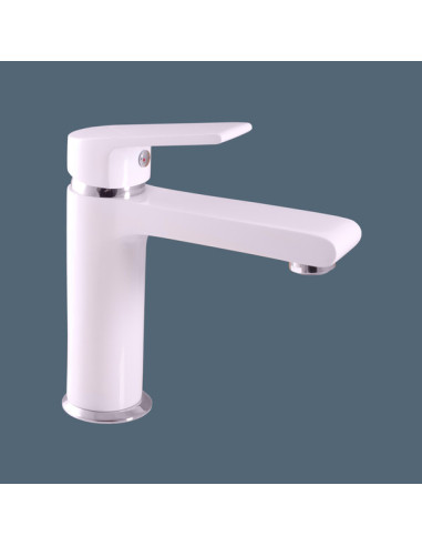 Washbasin faucet  COLORADO  WHITE/CHROME - Barva bílá/chrom,Rozměr 3/8''