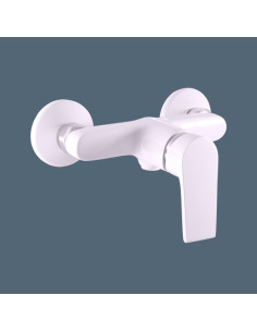 Shower lever mixer COLORADO WHITE/CHROME - Barva...