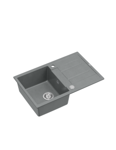 MORGAN 111 1-bowl inset sink with drainer + save space...