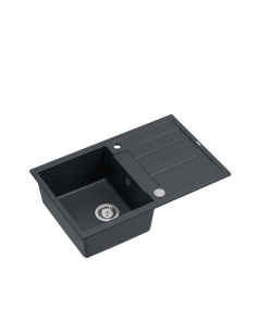 MORGAN 111 1-bowl inset sink with drainer + save space...