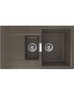 Кухонная раковина Schock Eton 60D бронза - 1