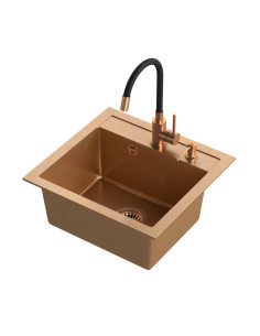 ART JOHNNY 110 Art Copper with manual siphon, mixer tap...