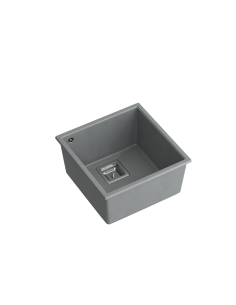 DAVID 40 1-bowl undermount sink with square waste + save...