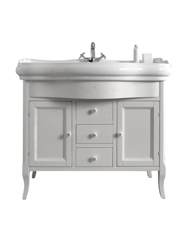 Kerasan sink cabinet Retro, white matte 734730