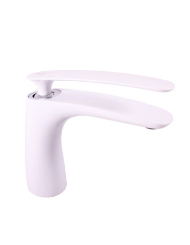 Washbasin faucet TIGRIS , WHITE/CHROME - Barva bílá/chrom,Rozměr 3/8''