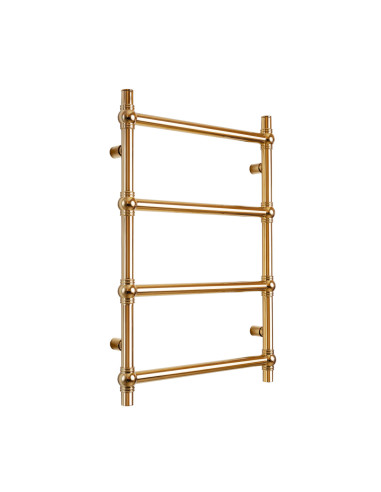 Stainless Steel Heated Towel Rail GOLD RETRO 500x800
