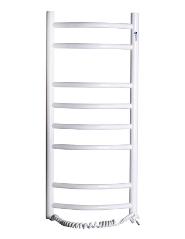 Electric Towel Rail WHITE CAMELLIA 360х800 left