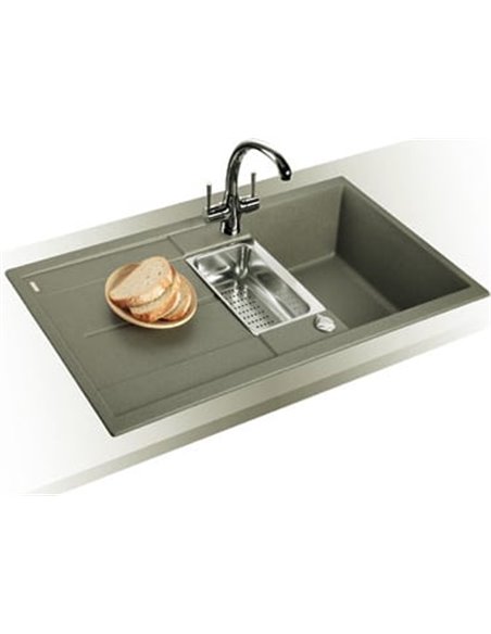 Кухонная раковина Blanco Metra 6 S Compact серый беж - 2