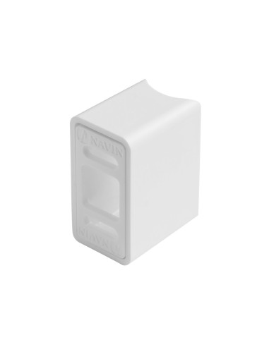 Concealed connection box (white)
