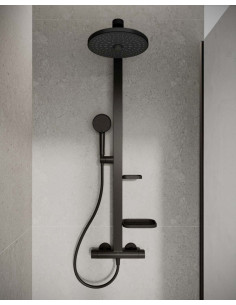 ALU+ BD583XG shower set, black IDEAL STANDART