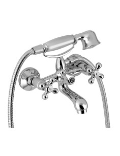 Bath faucet with shower Titania Retro II - Novaservis...