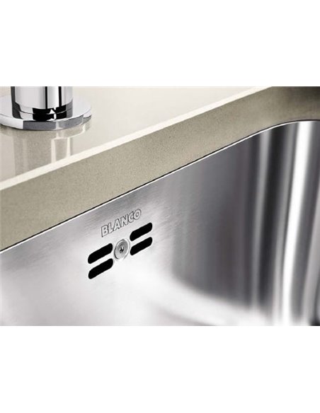 Кухонная раковина Blanco Supra 500 U сталь с клапаном - 5
