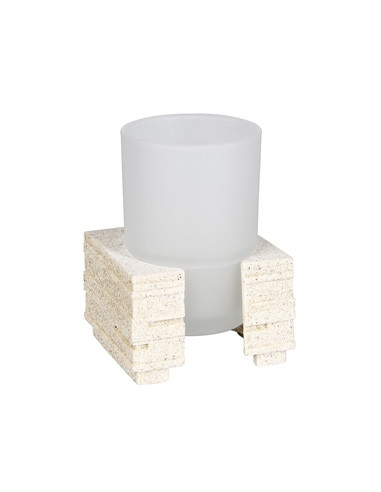 Glāzīte ''Brick'' bēša