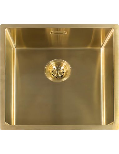 Кухонная раковина Reginox Miami 50x40 3,5" PVD gold - 1