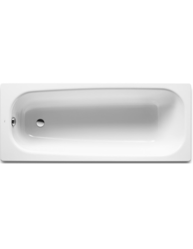 Roca Continental cast iron bathtub with non-slip finish, width 70cm, A21291 - 13