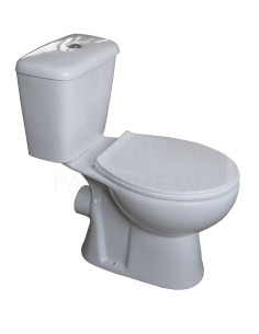 WC compact "Mila" with horizontal outlet "Soft Close" - 1