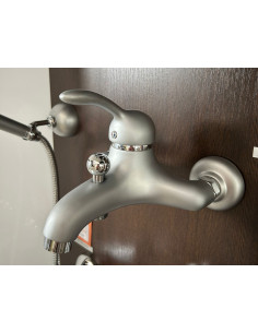 Bath faucet compl. 8020 HR/MATTED ZEPHYR - 4