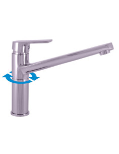 Sink lever mixer COLORADO - Barva chrom,Rozměr 1/2''