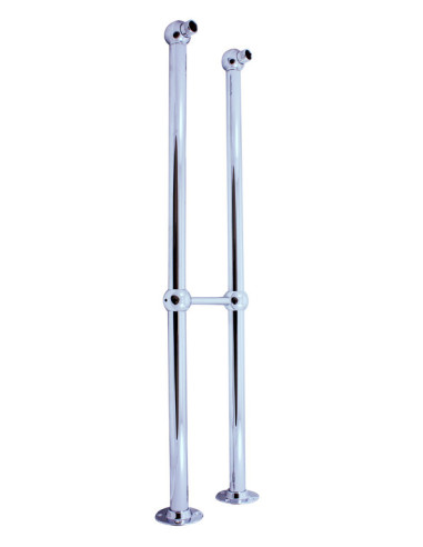 Legs to the freestanding water tap - Barva chrom,Rozměr 150 mm