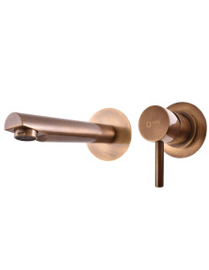 Built-in basin lever mixer SEINA BRONZE - Barva Stará...