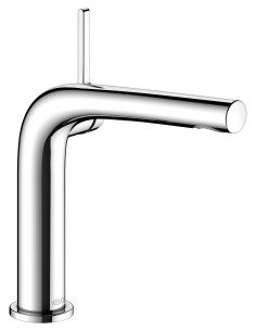 Keuco Vienas sviras izlietnes maisītājs 150 Edition 400 brushed nickel