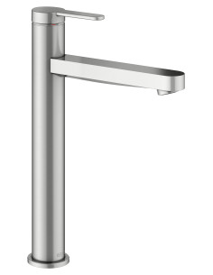 Keuco Vienas sviras izlietnes maisītājs 211 IXMO stainless steel finish