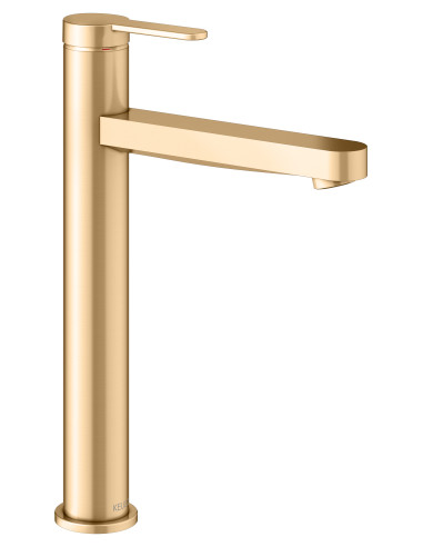 Keuco Vienas sviras izlietnes maisītājs 212 IXMO brushed brass