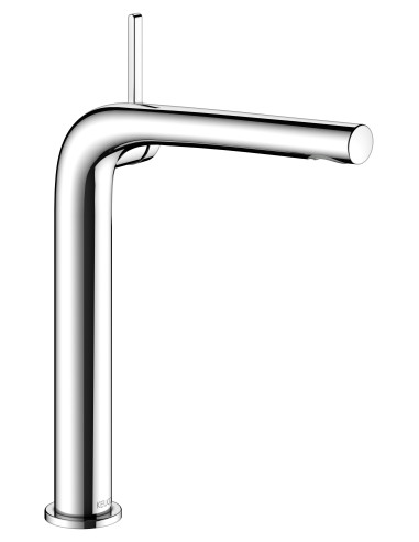 Keuco Vienas sviras izlietnes maisītājs 240 Edition 400 brushed nickel