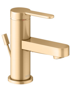 Keuco Vienas sviras izlietnes maisītājs 60 IXMO brushed brass