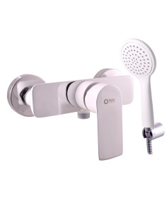 Shower lever mixer VLTAVA CHROME/WHITE - Barva...