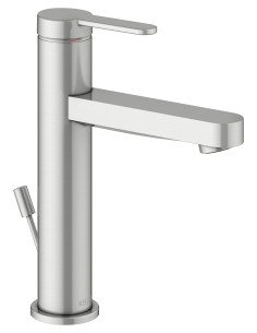 Keuco Vienas sviras maisītājs 130 IXMO stainless steel finish