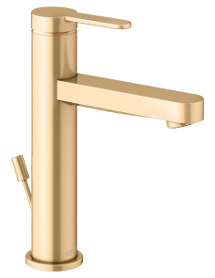 Keuco Vienas sviras maisītājs 130 IXMO brushed brass