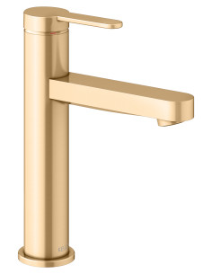 Keuco Vienas sviras maisītājs 130 IXMO brushed brass