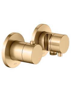 Keuco Termostata maisītāja komplekts Edition 400 brushed brass