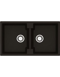 Кухонная раковина Reginox Amsterdam 20 3,5" black silvery - 1