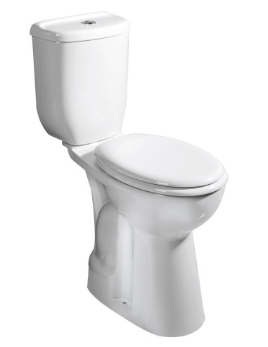 WC Close savienota tualete palielināts augstums 36,3x67,2cm, S-trap