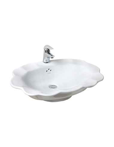 AUGŠĀJĀ LENTĪTE W.BASIN WHITE