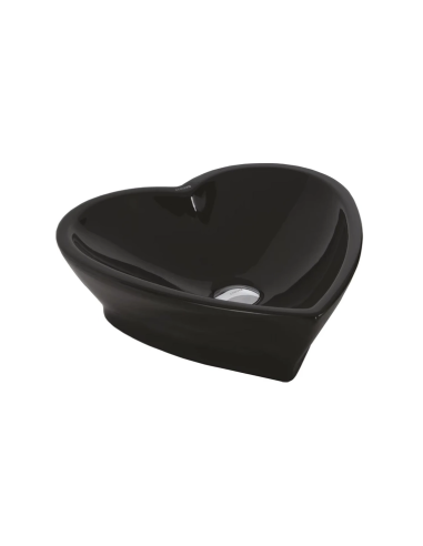 worktop washbasin Love, black - 3