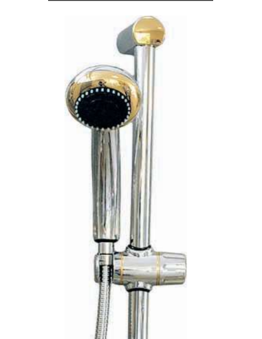 Shower rod set 32053(01) HR/GOLD - 1