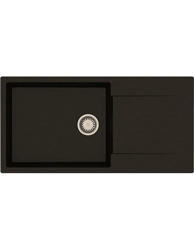 Кухонная раковина Reginox Amsterdam 540 3,5" black silvery - 1