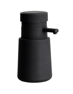 Soap dispenser free standing, 450 ml, plastic, black