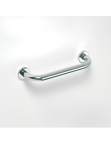 HELP: Grab bar 400 mm, stainless steel, polished, with cover