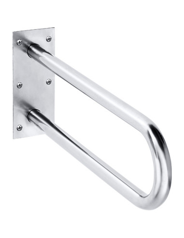 HELP: Grab bar in U shape, 813 mm, stainless steel, polished, without cover