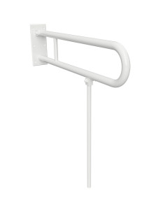 HELP: Folding grab bar in U shape 600mm, white, without cover